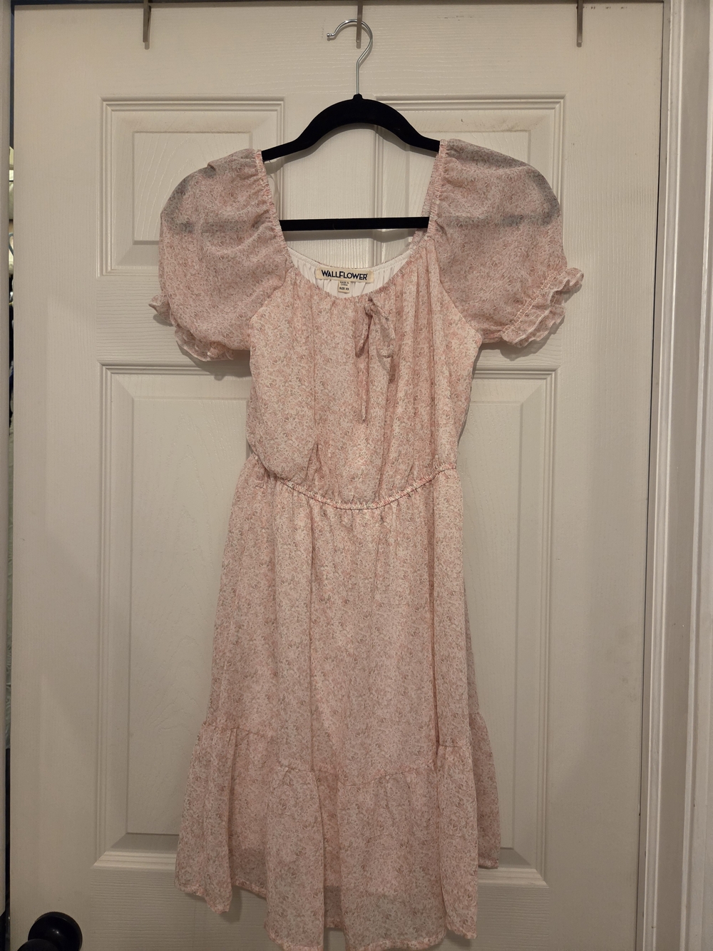 Wallflower Pale Pink Floral Dress